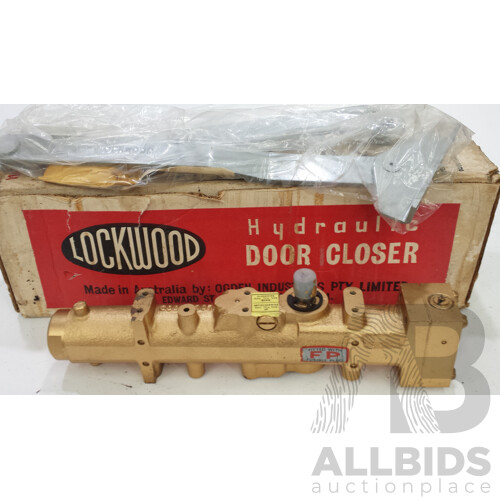Lockwood Heavy Duty Hydraulic Door Closer - Lot of Two - New