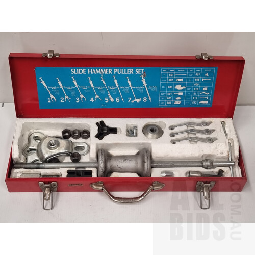 Panel Beating Slide Hammer Puller Set