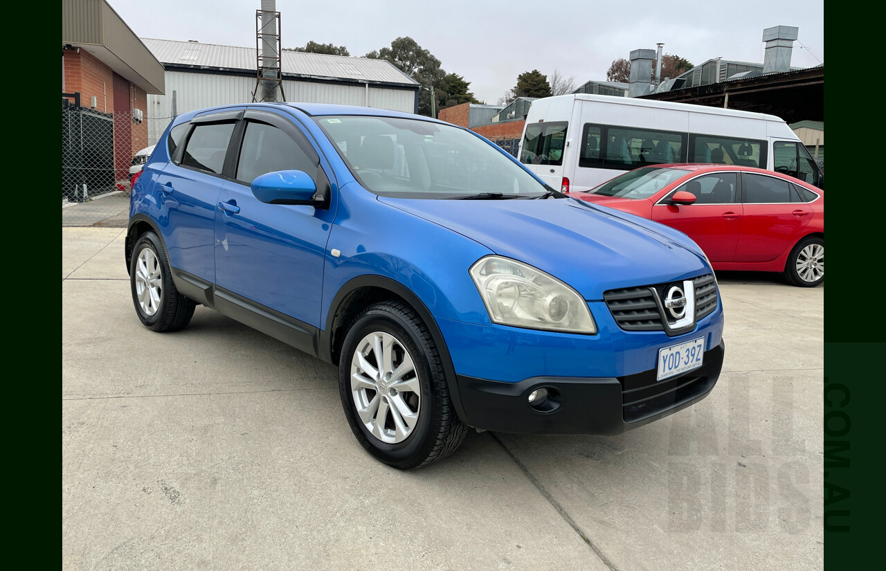3/2008 Nissan Dualis Ti (4x4) J10 4d Wagon Blue 2.0L