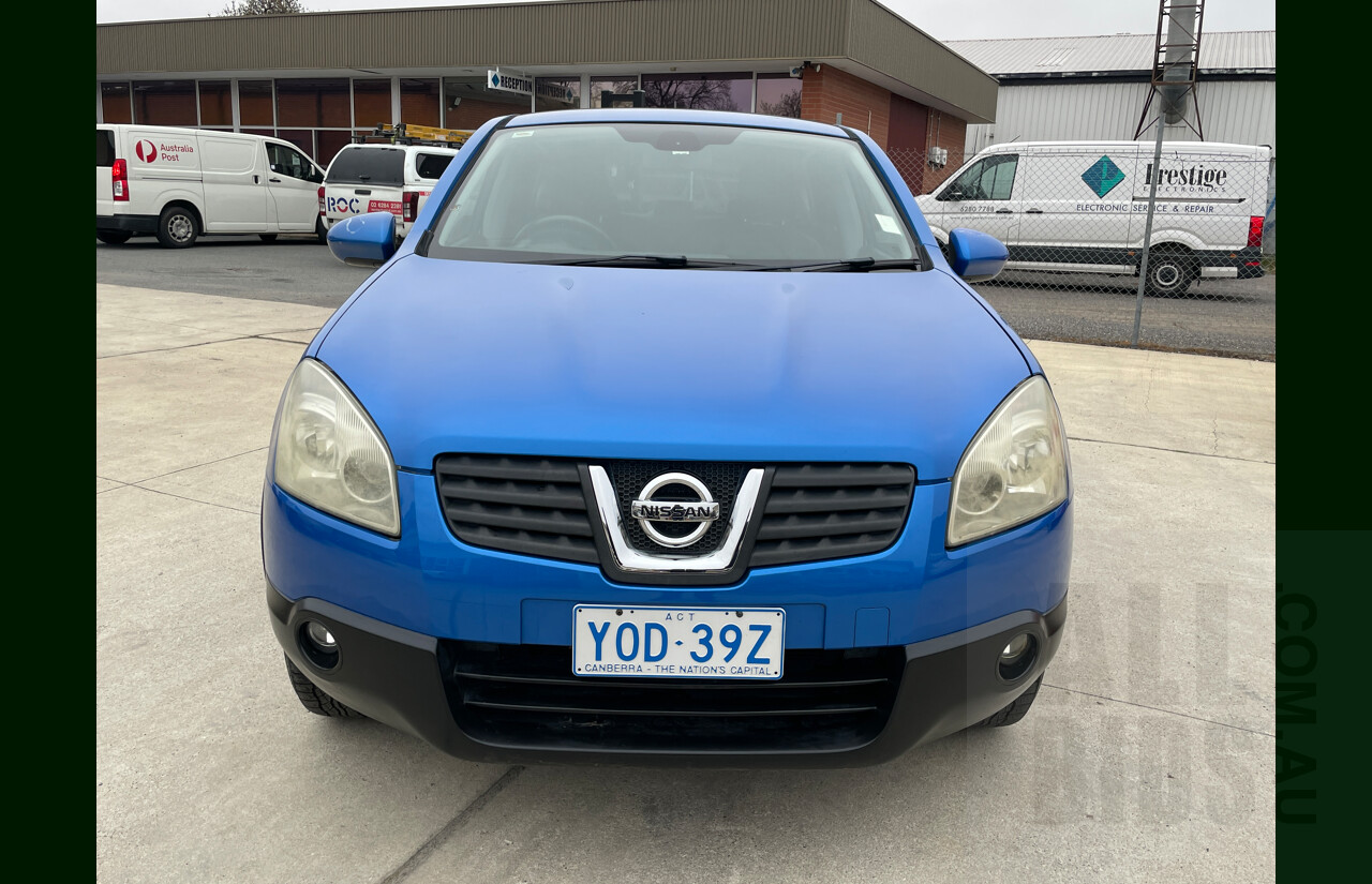 3/2008 Nissan Dualis Ti (4x4) J10 4d Wagon Blue 2.0L