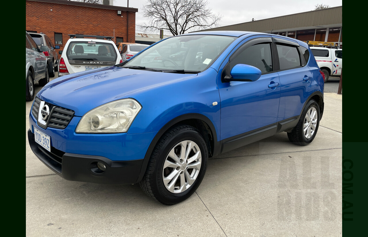 3/2008 Nissan Dualis Ti (4x4) J10 4d Wagon Blue 2.0L