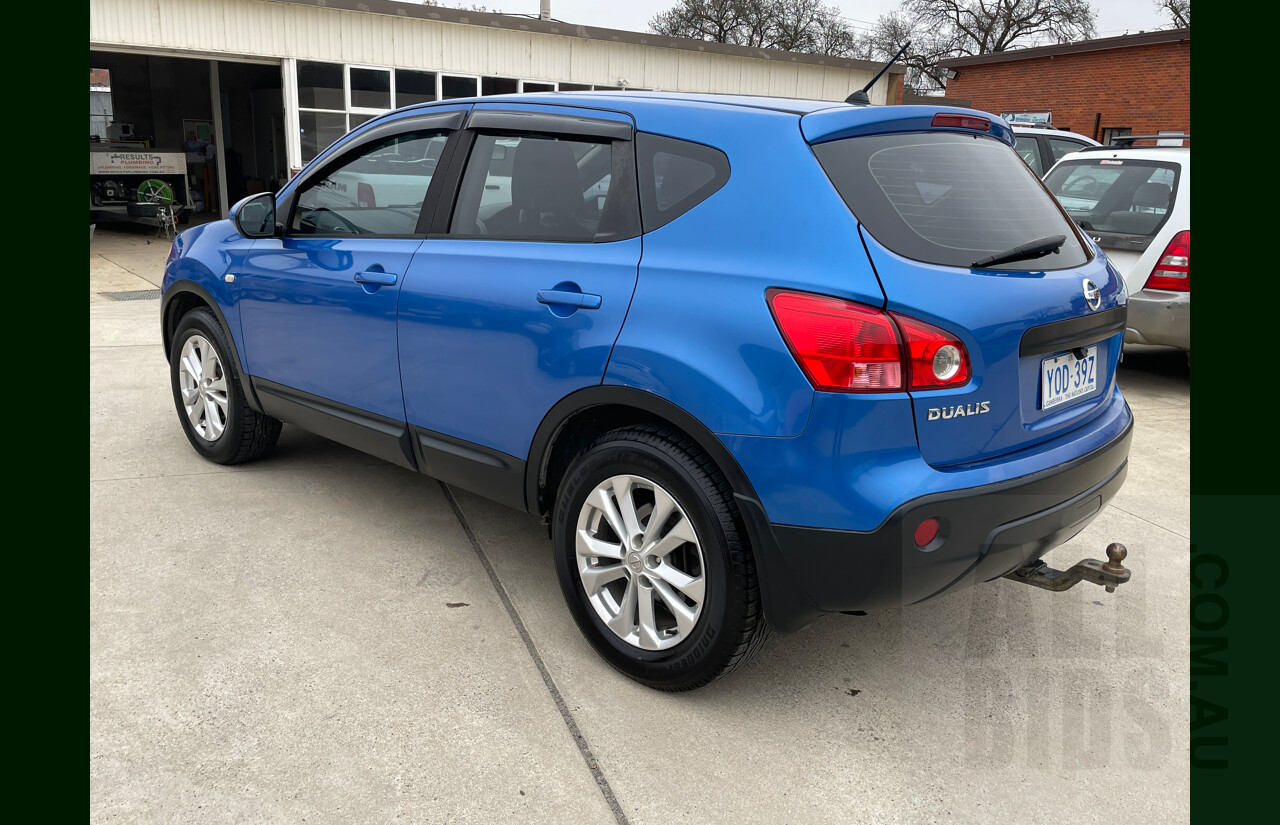 3/2008 Nissan Dualis Ti (4x4) J10 4d Wagon Blue 2.0L