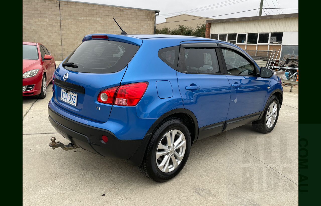 3/2008 Nissan Dualis Ti (4x4) J10 4d Wagon Blue 2.0L