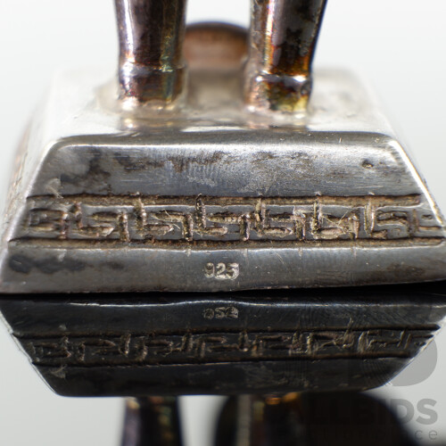 Nice Peruvian Sterling Silver Figure of Ekeko, 148g