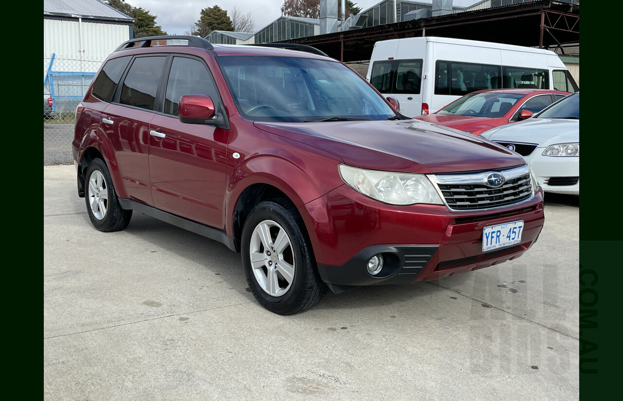 11/2008 Subaru Forester XS Premium MY09 4d Wagon Red 2.5L