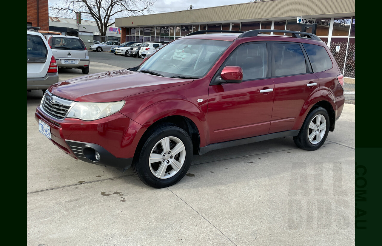 11/2008 Subaru Forester XS Premium MY09 4d Wagon Red 2.5L