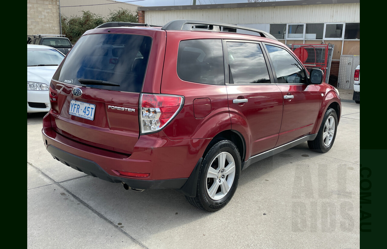 11/2008 Subaru Forester XS Premium MY09 4d Wagon Red 2.5L