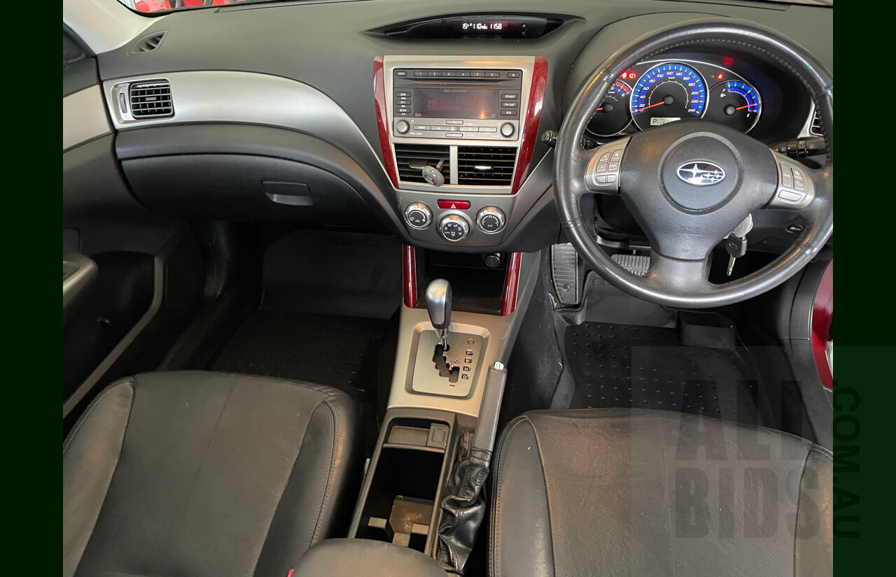 11/2008 Subaru Forester XS Premium MY09 4d Wagon Red 2.5L