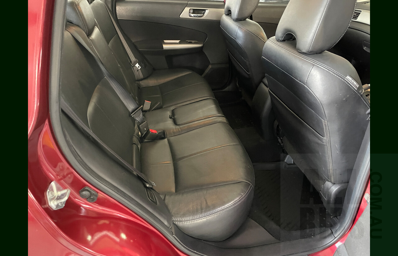 11/2008 Subaru Forester XS Premium MY09 4d Wagon Red 2.5L