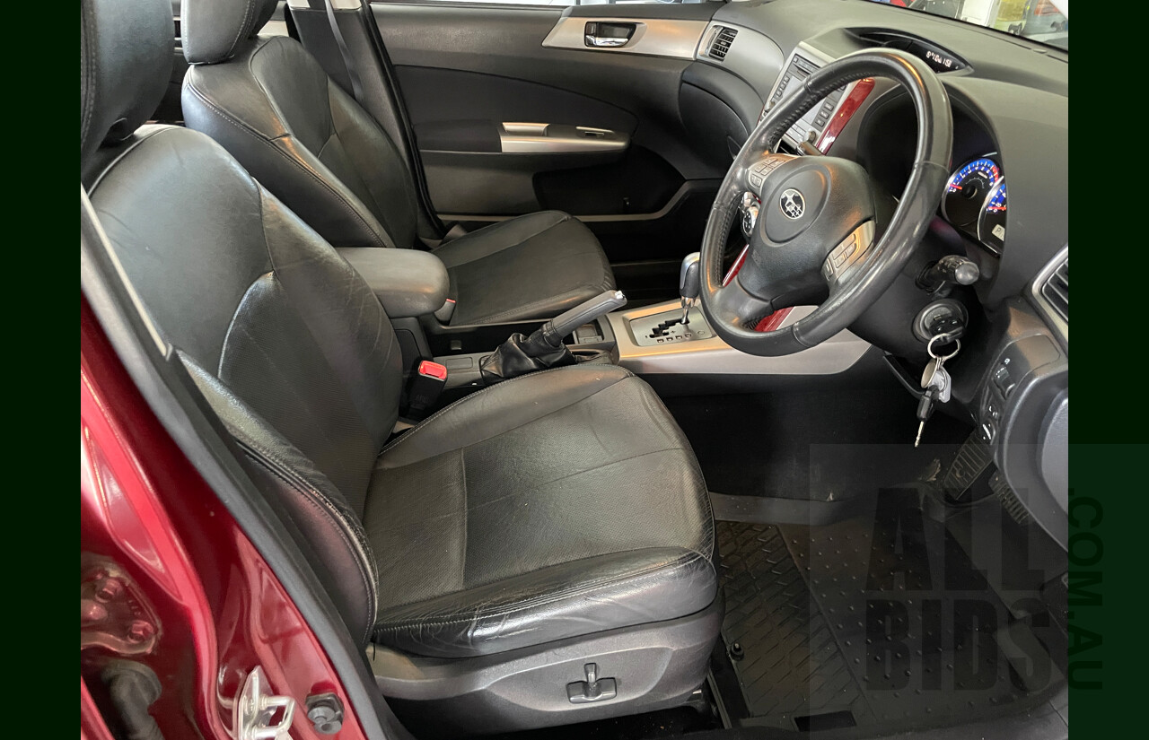 11/2008 Subaru Forester XS Premium MY09 4d Wagon Red 2.5L
