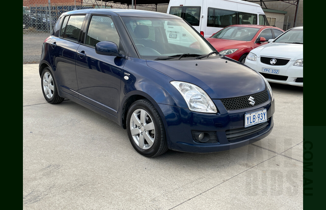 7/2008 Suzuki Swift S EZ 07 UPDATE 5d Hatchback Blue 1.5L