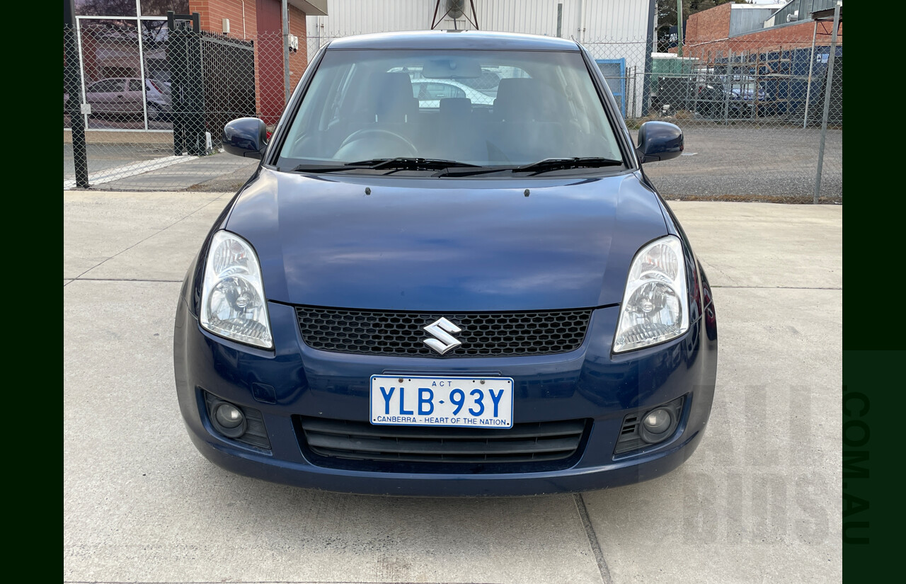 7/2008 Suzuki Swift S EZ 07 UPDATE 5d Hatchback Blue 1.5L