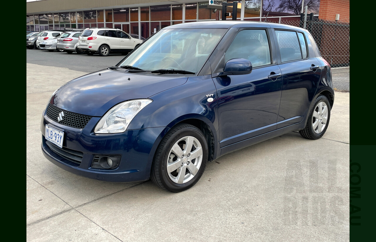 7/2008 Suzuki Swift S EZ 07 UPDATE 5d Hatchback Blue 1.5L