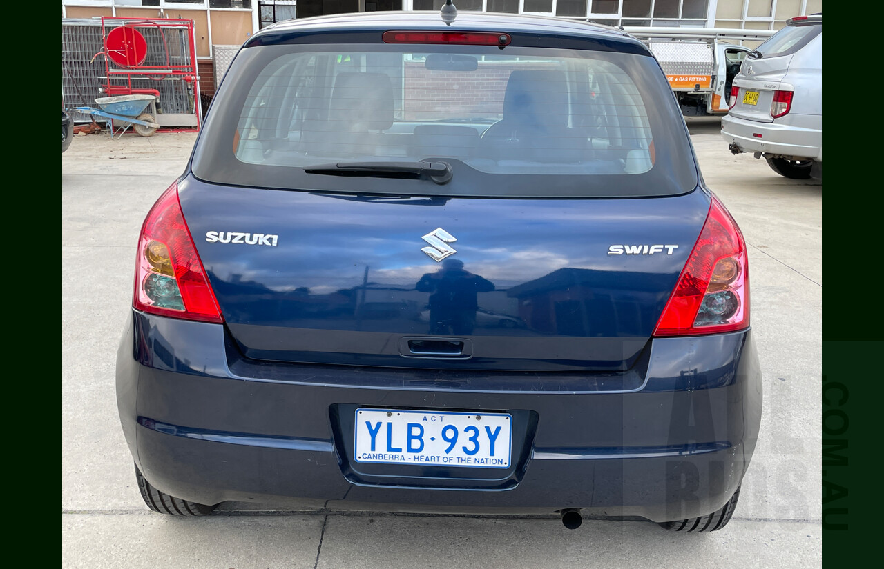 7/2008 Suzuki Swift S EZ 07 UPDATE 5d Hatchback Blue 1.5L