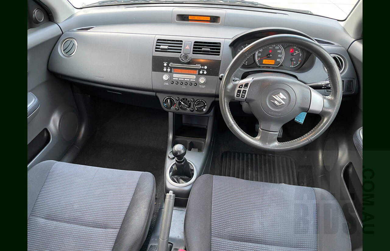 7/2008 Suzuki Swift S EZ 07 UPDATE 5d Hatchback Blue 1.5L