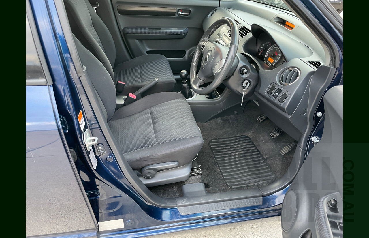 7/2008 Suzuki Swift S EZ 07 UPDATE 5d Hatchback Blue 1.5L