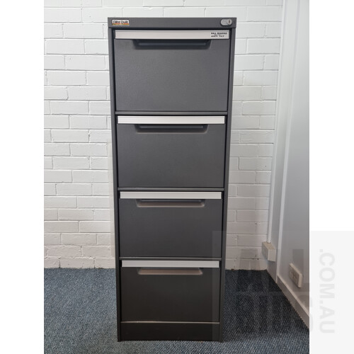 Elite Built Steel 4 Drawer Filing Cabinet