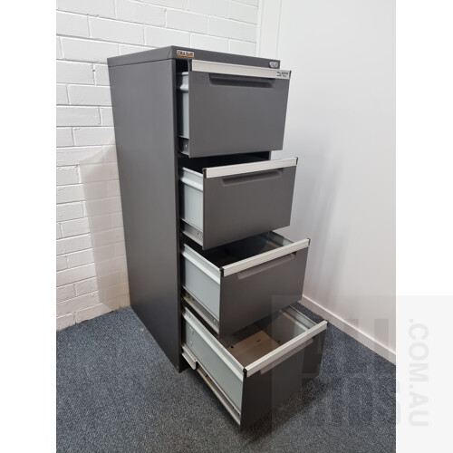 Elite Built Steel 4 Drawer Filing Cabinet