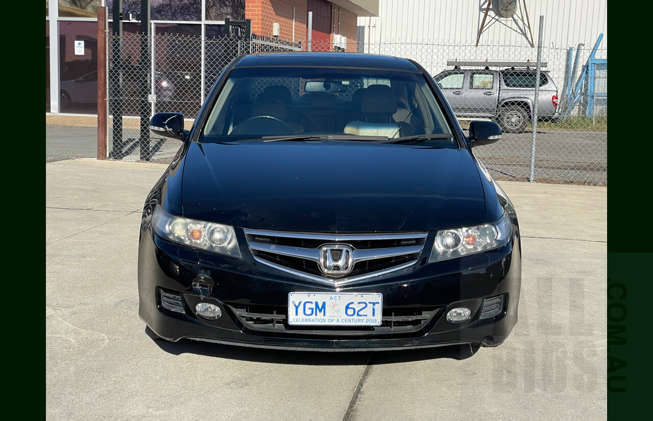 12/2006 Honda Accord EURO Luxury MY06 UPGRADE 4d Sedan Black 2.4L