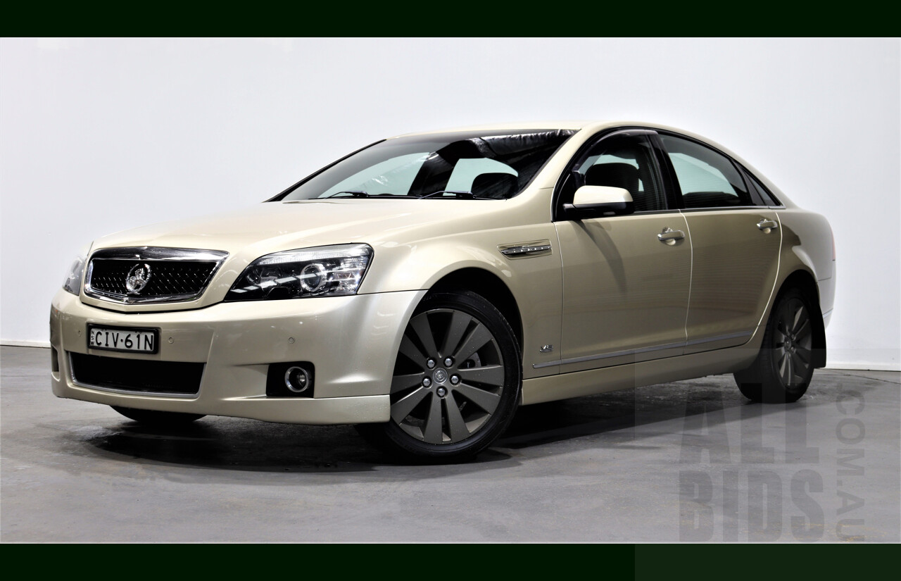 6/2008 Holden Caprice WM MY08 4d Sedan Gold 6.0L V8