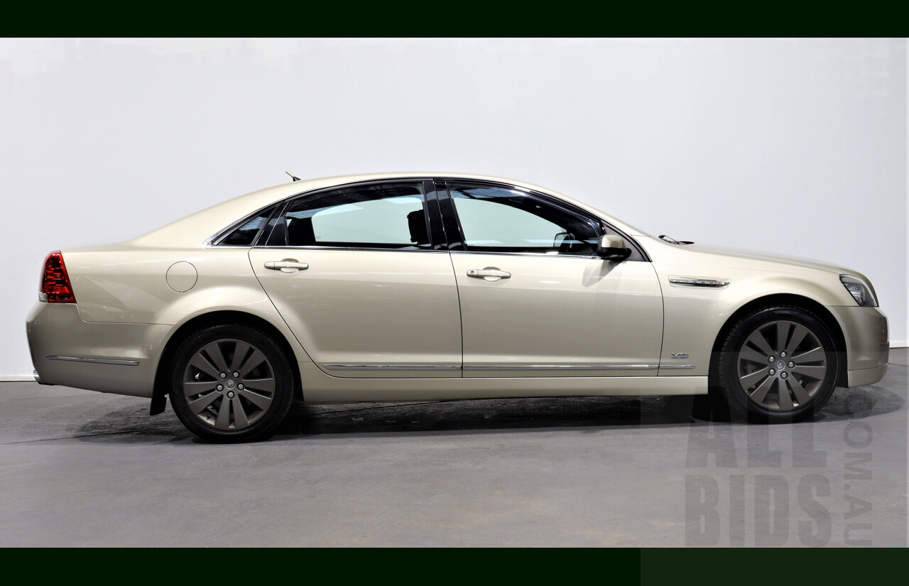 6/2008 Holden Caprice WM MY08 4d Sedan Gold 6.0L V8