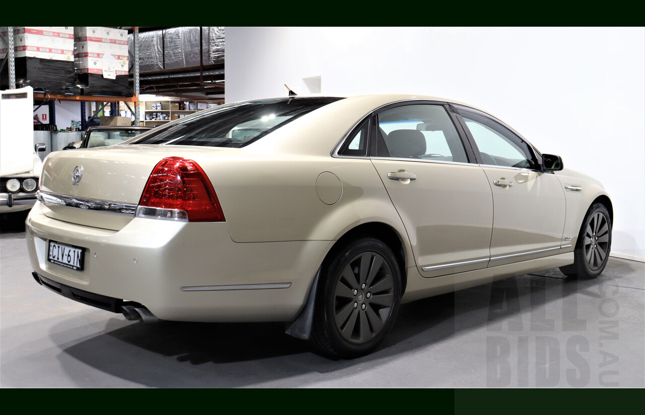 6/2008 Holden Caprice WM MY08 4d Sedan Gold 6.0L V8