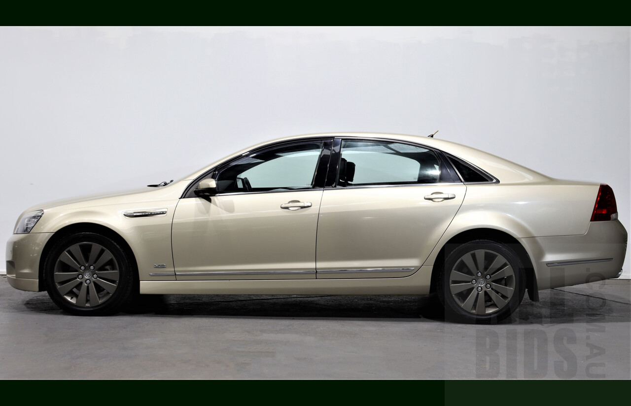 6/2008 Holden Caprice WM MY08 4d Sedan Gold 6.0L V8