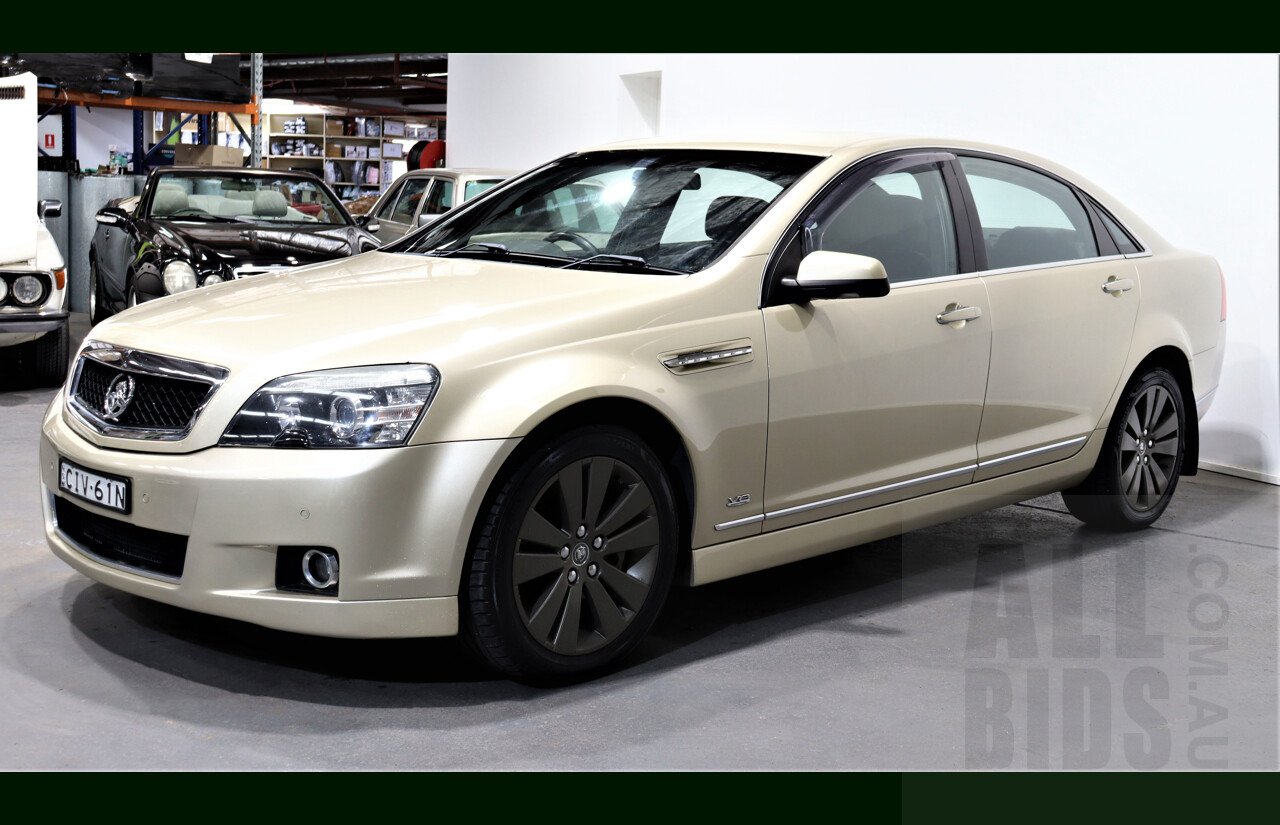 6/2008 Holden Caprice WM MY08 4d Sedan Gold 6.0L V8