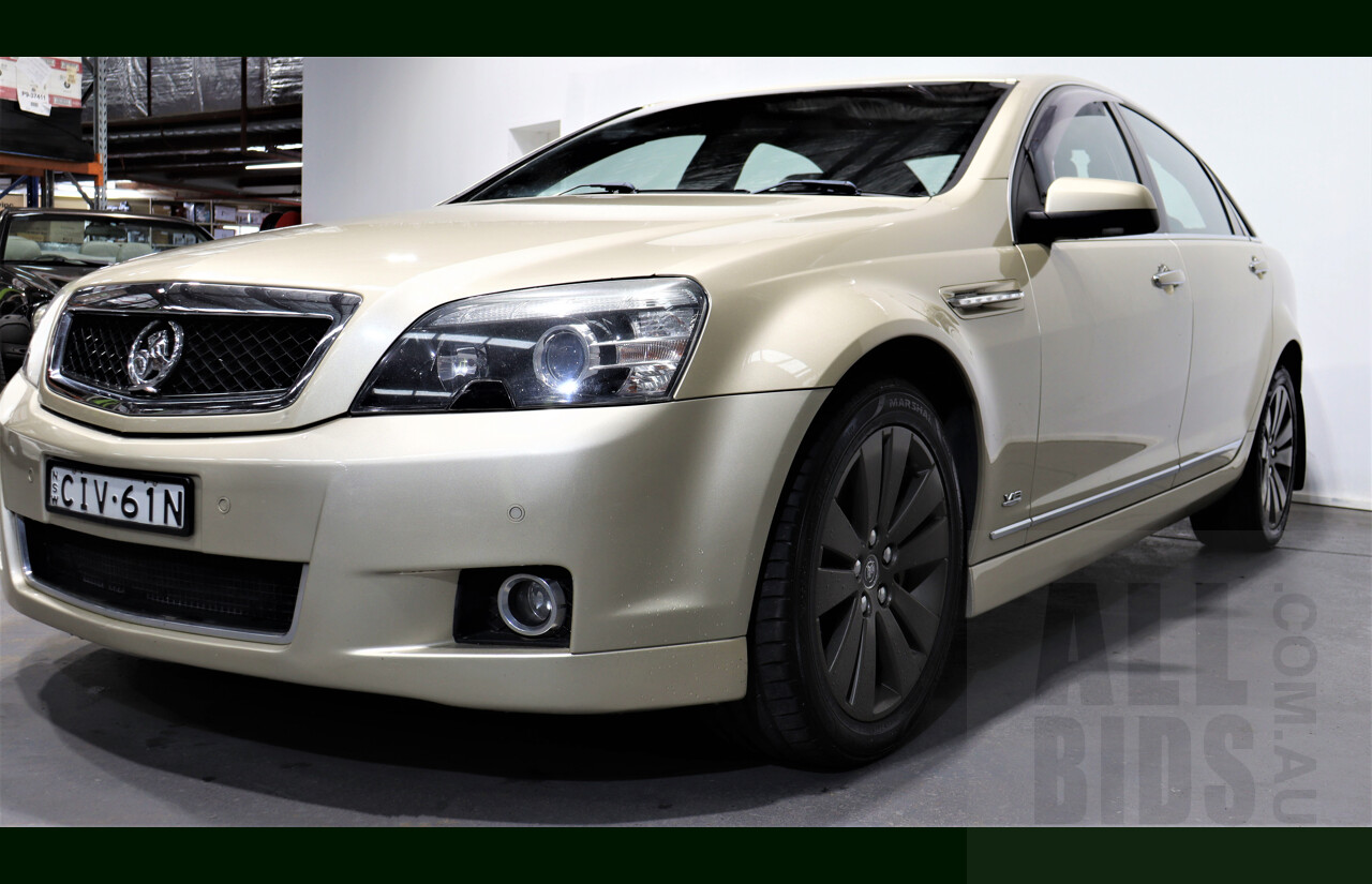 6/2008 Holden Caprice WM MY08 4d Sedan Gold 6.0L V8