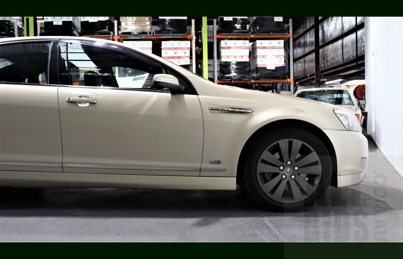 6/2008 Holden Caprice WM MY08 4d Sedan Gold 6.0L V8