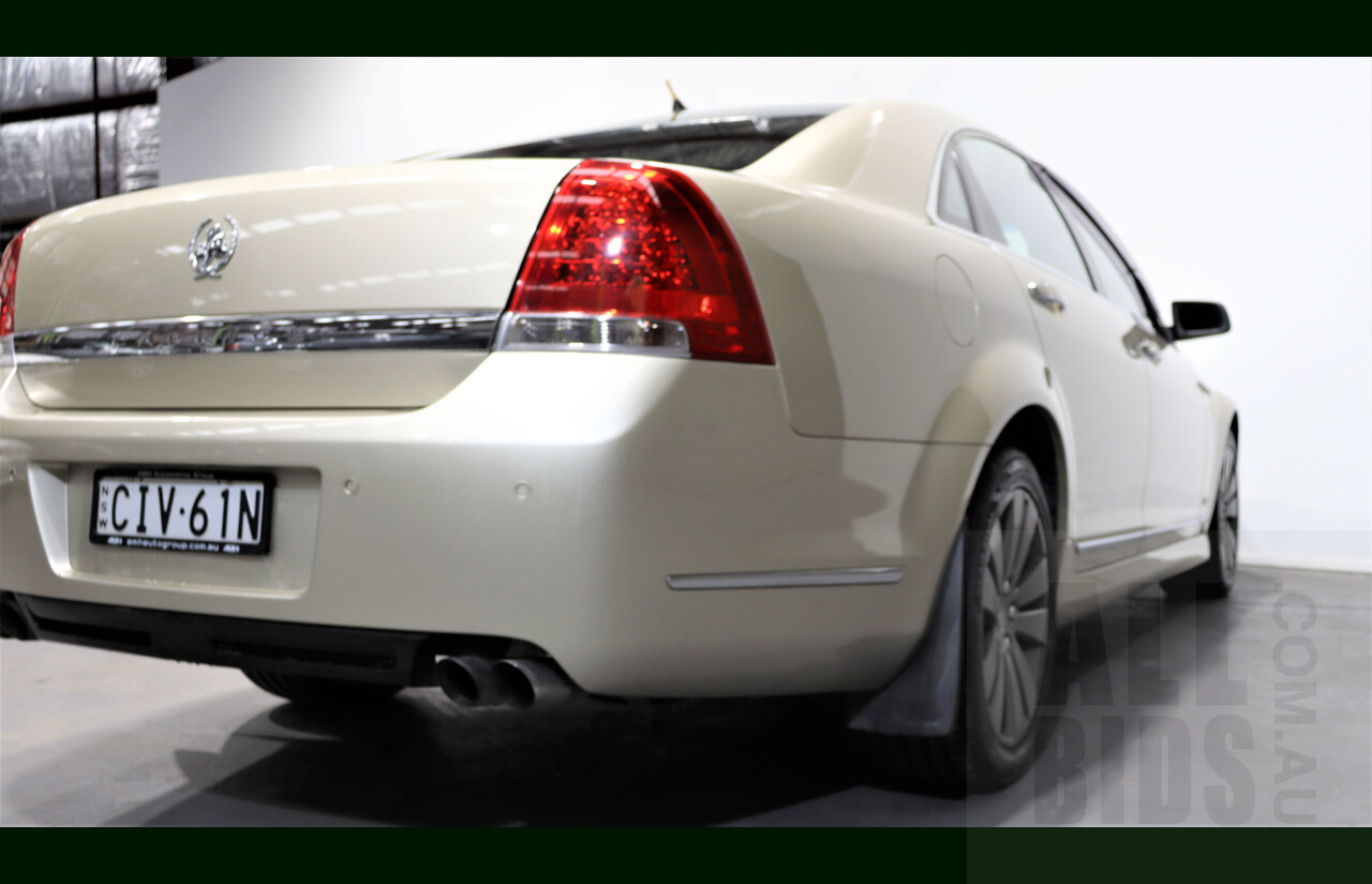 6/2008 Holden Caprice WM MY08 4d Sedan Gold 6.0L V8