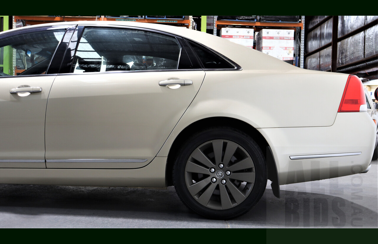6/2008 Holden Caprice WM MY08 4d Sedan Gold 6.0L V8