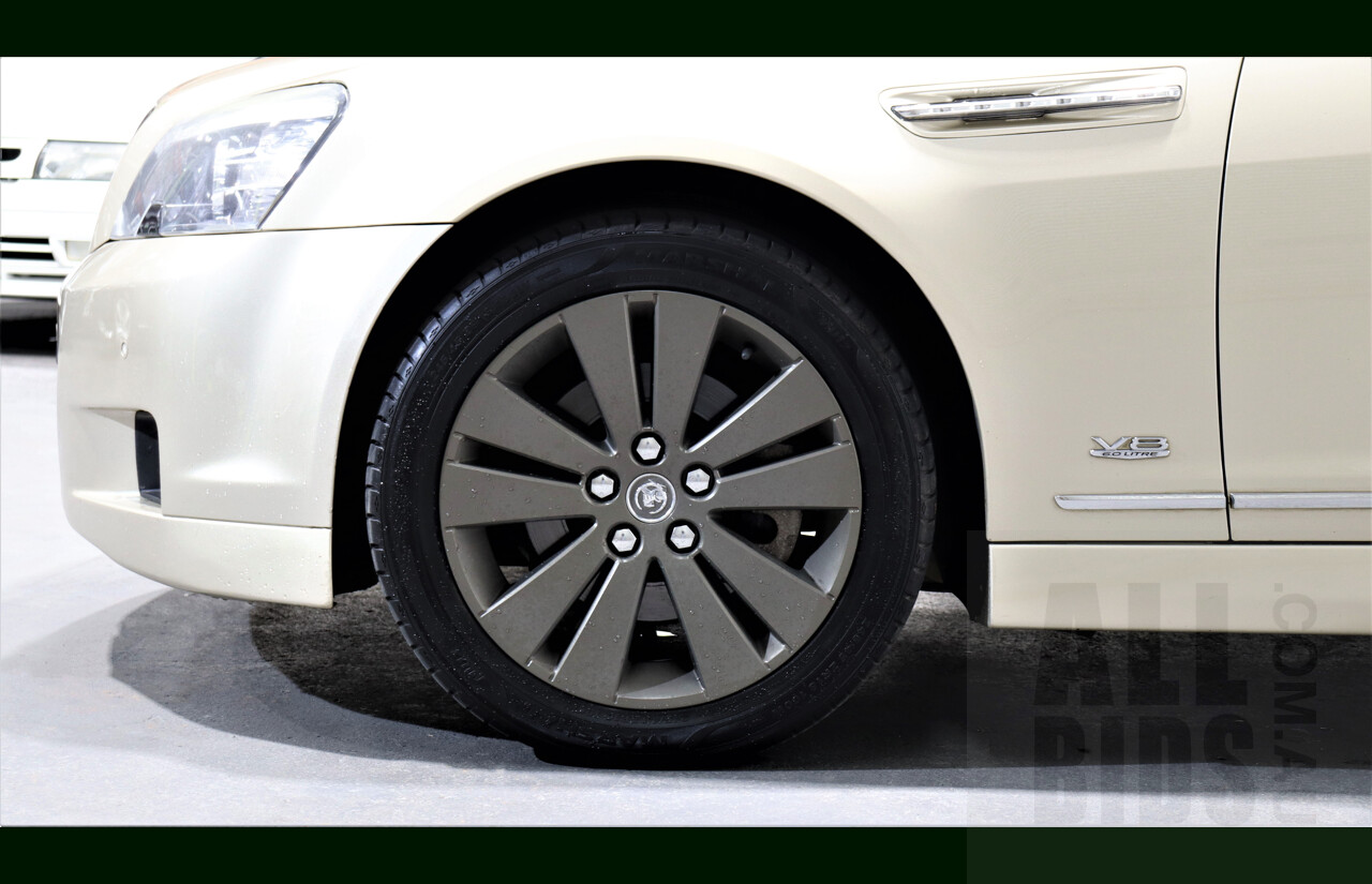 6/2008 Holden Caprice WM MY08 4d Sedan Gold 6.0L V8