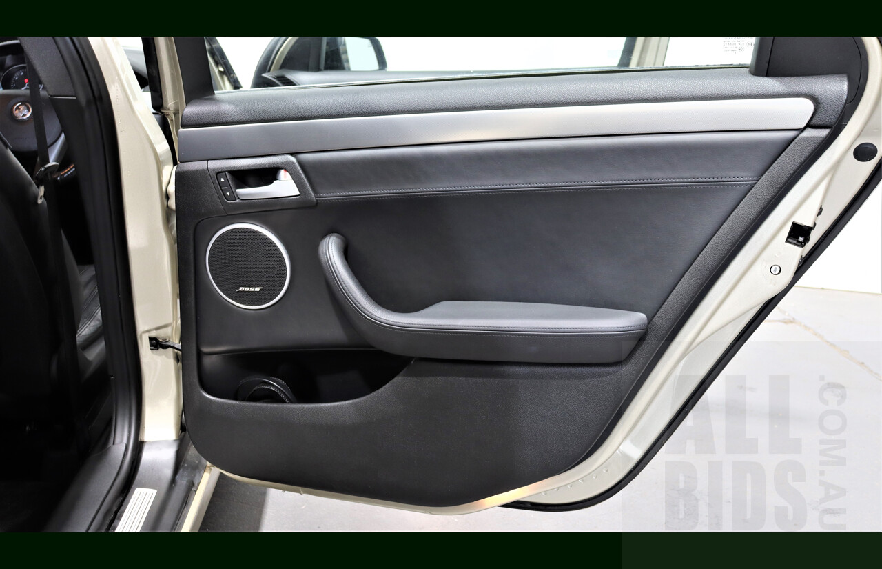 6/2008 Holden Caprice WM MY08 4d Sedan Gold 6.0L V8