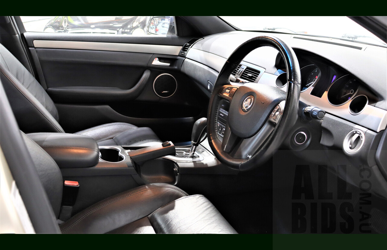 6/2008 Holden Caprice WM MY08 4d Sedan Gold 6.0L V8