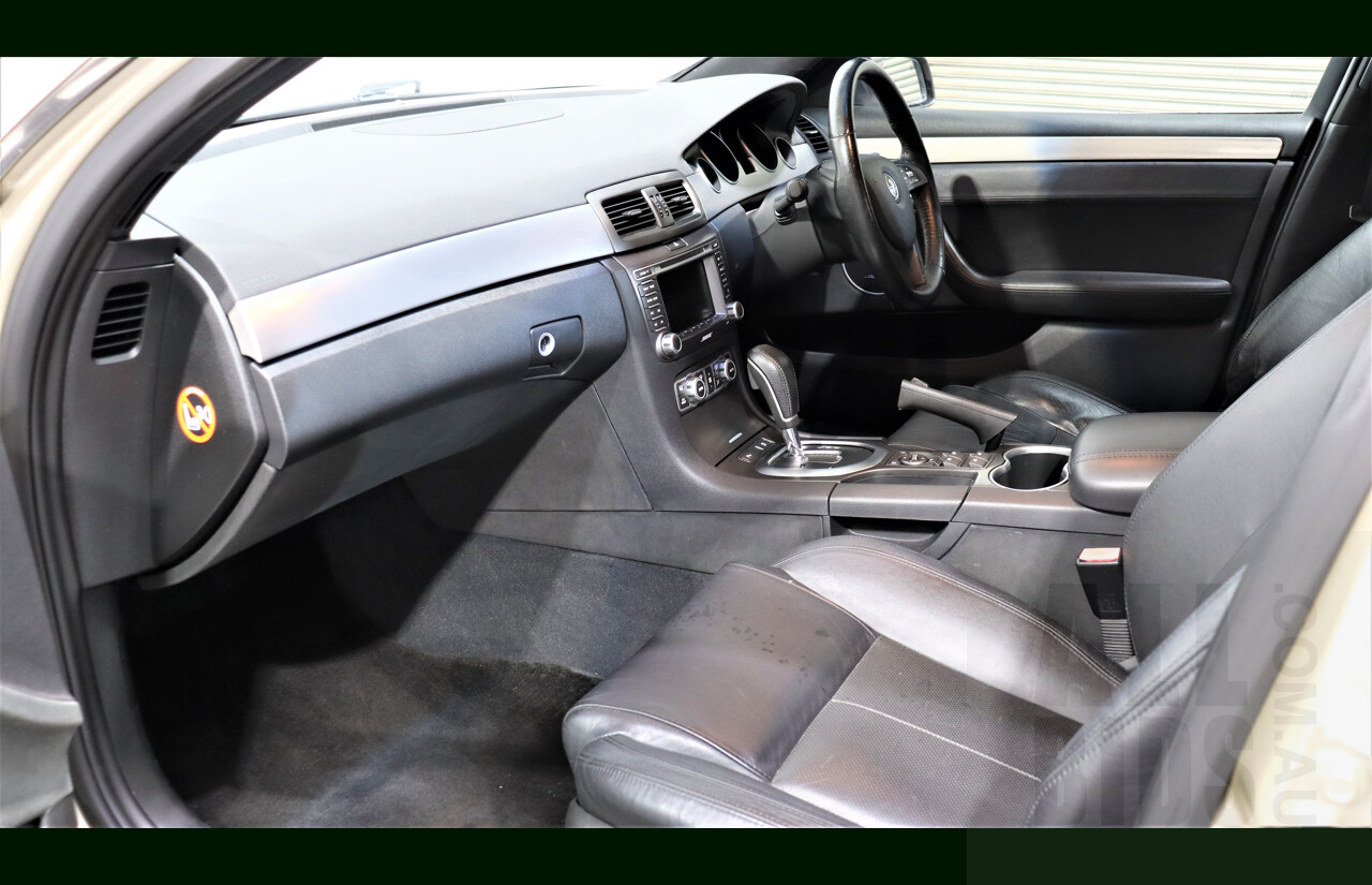 6/2008 Holden Caprice WM MY08 4d Sedan Gold 6.0L V8