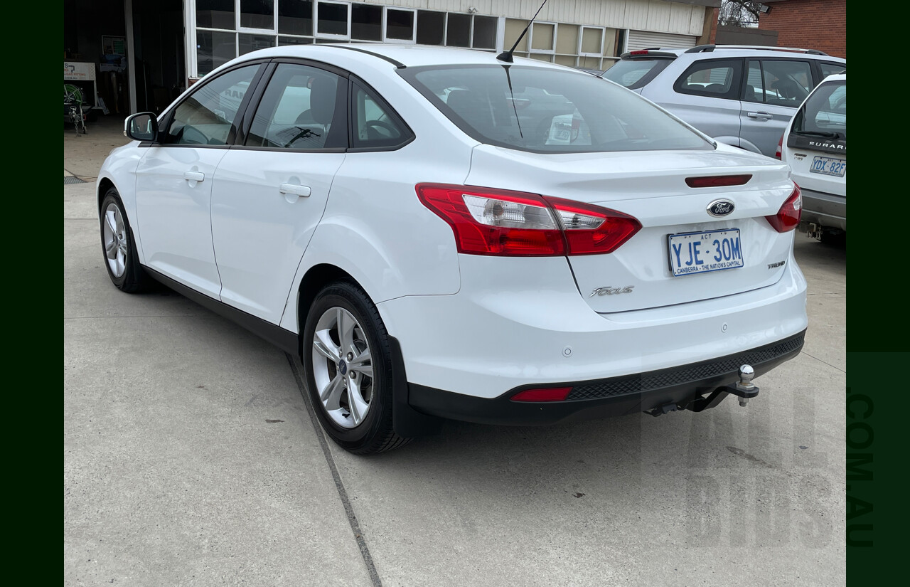 8/2012 Ford Focus Trend LW MK2 4d Sedan White 2.0L