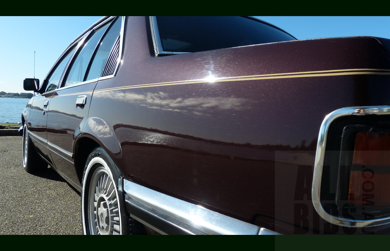 5/1981 Holden Commodore SL/E VC 4d Sedan Dark Carmine Metallic 4.2L V8