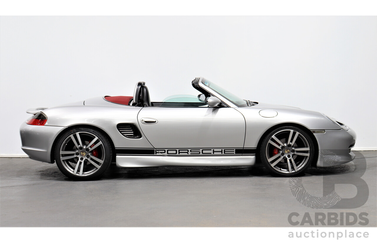6/2001 Porsche Boxster 986 2d Roadster Arctic Silver 2.7L
