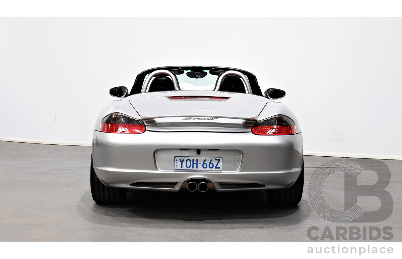 6/2001 Porsche Boxster 986 2d Roadster Arctic Silver 2.7L