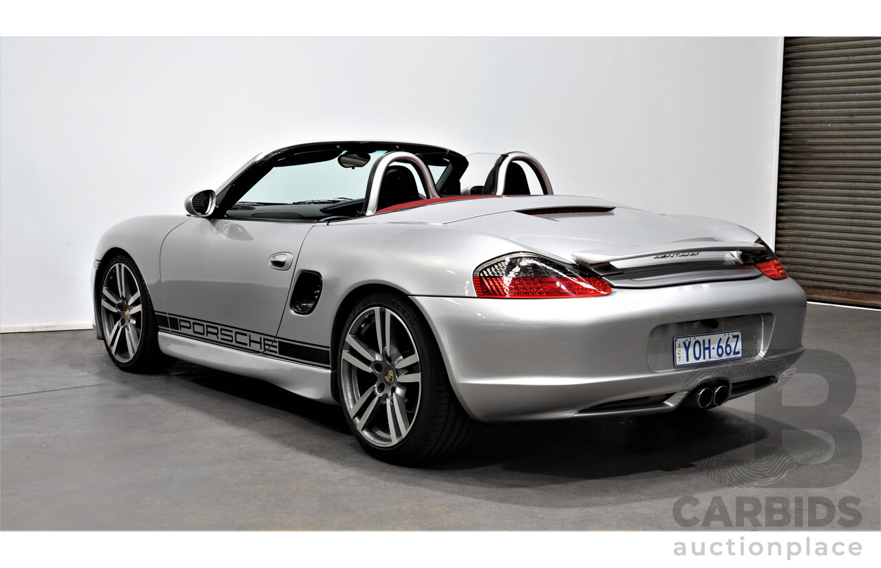 6/2001 Porsche Boxster 986 2d Roadster Arctic Silver 2.7L