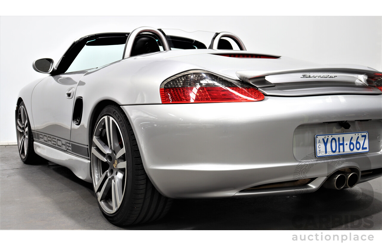 6/2001 Porsche Boxster 986 2d Roadster Arctic Silver 2.7L
