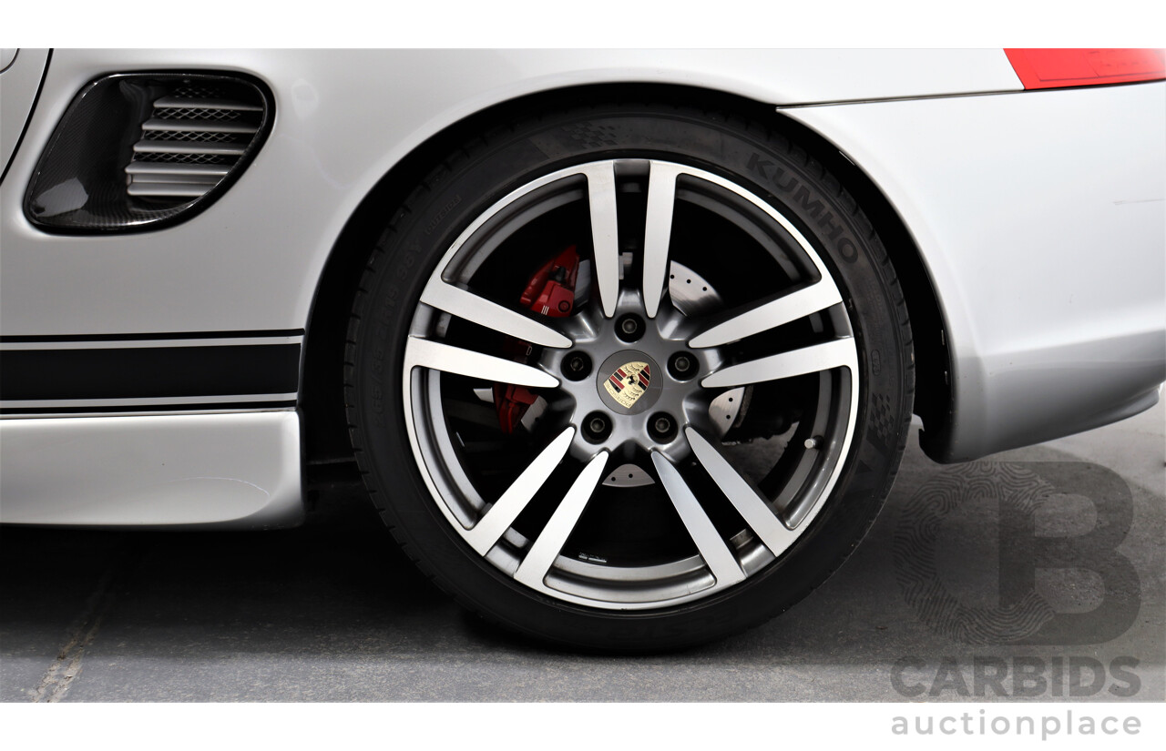 6/2001 Porsche Boxster 986 2d Roadster Arctic Silver 2.7L