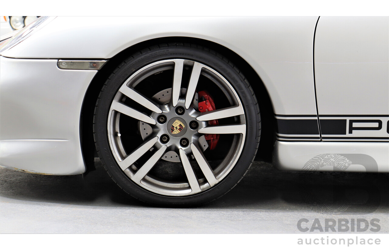 6/2001 Porsche Boxster 986 2d Roadster Arctic Silver 2.7L