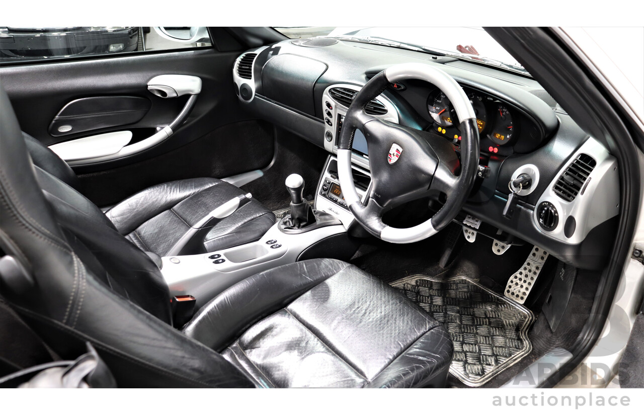 6/2001 Porsche Boxster 986 2d Roadster Arctic Silver 2.7L