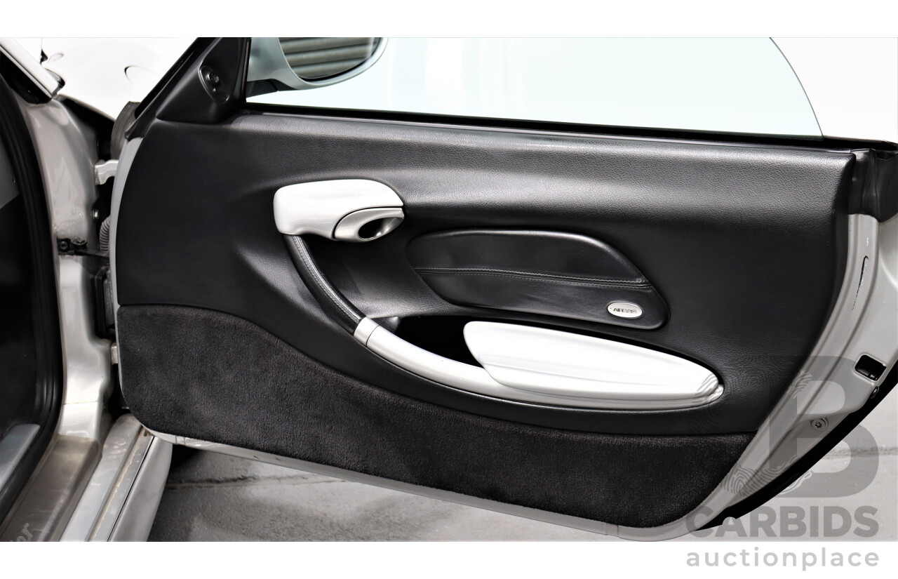 6/2001 Porsche Boxster 986 2d Roadster Arctic Silver 2.7L