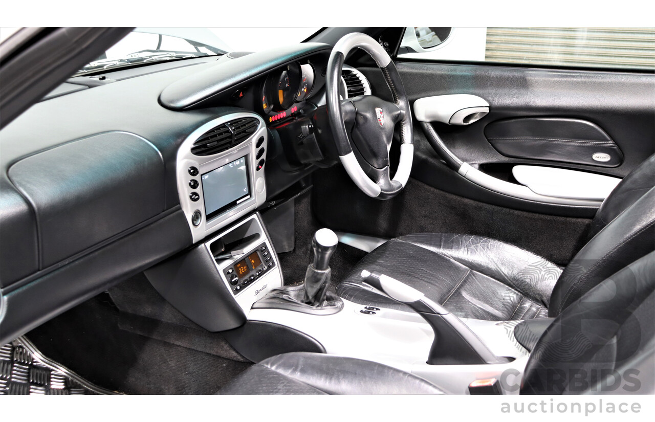 6/2001 Porsche Boxster 986 2d Roadster Arctic Silver 2.7L