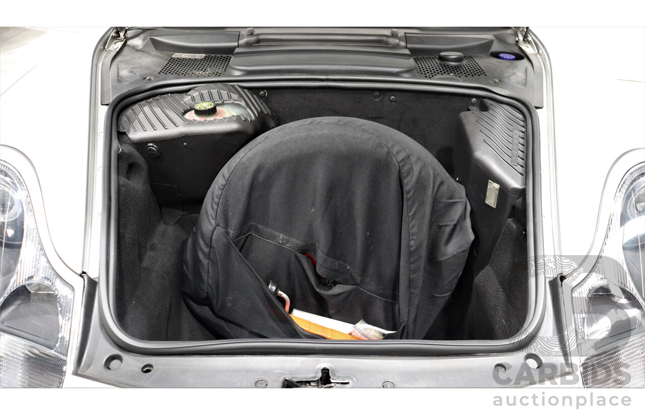 6/2001 Porsche Boxster 986 2d Roadster Arctic Silver 2.7L