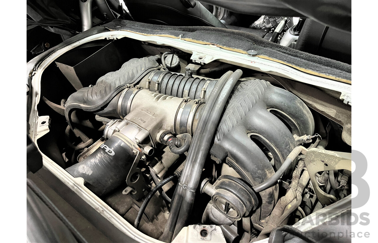 6/2001 Porsche Boxster 986 2d Roadster Arctic Silver 2.7L