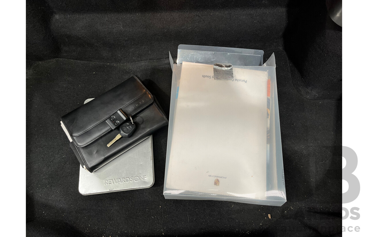 6/2001 Porsche Boxster 986 2d Roadster Arctic Silver 2.7L